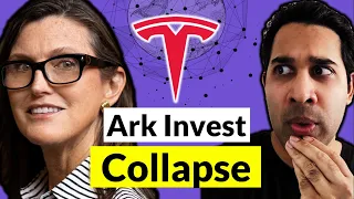 Tesla Stock Is Collapsing ARK Invest ETFs 🔥 Cathie Wood’s TSLA Downfall