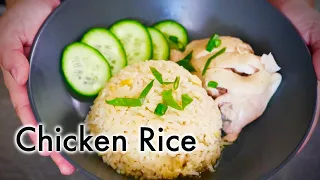 Meal Prep Hack | NO rice cooker! One Pot Hainanese Chicken Rice