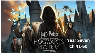 All of Year 7 Part 3 of 3 (Ch 41-60) - Harry Potter Hogwarts Mystery – Cutscenes only (Subtitles)