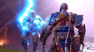 Level 1 Kratos vs Thor Last Battle! God of War Ragnarok
