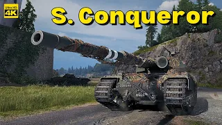 World of Tanks 6 Kills 12,5k damage Super Conqueror | 4K Video | - My battle My rules