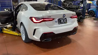 BMW M Performance Exhaust on my G22 2021 M440i XDrive