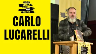 Carlo Lucarelli ospite al NebbiaGialla Suzzara Noir Festival 2023