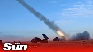 Ukrainian brigade uses Bastion-02 multiple rocket launcher against Russians