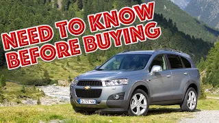 Why did I sell Chevrolet Captiva? Cons of used Chevrolet Captiva with mileage