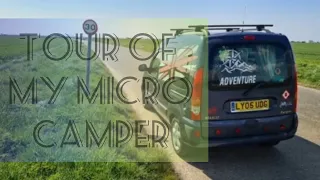 Tour of my Renault Kangoo micro camper