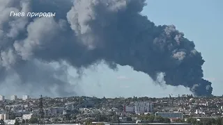 Пожар на крупнейшем парижском рынке Rungis