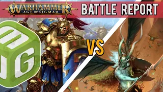 Stormcast Eternals vs Sylvaneth Age of Sigmar 3rd Edition Battle Report Ep 47