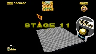 Super Monkey Ball 2 - Beginner Stage 11 Glitch (HQ)