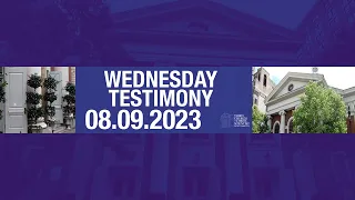 Third Church of Christ, Scientist, NY,  Christian Science - "Wednesday Testimony" - 08.09.23