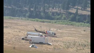 Helicopter Log Crew Harassed by Sasquatch at Base Camp