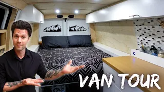 Stealth Van Tour | The Ultimate Cargo Van Conversion for Urban Living