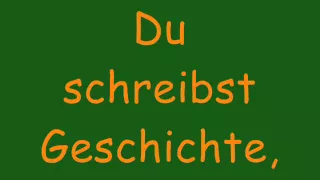 Madsen - Du schreibst Geschichte - Lyrics