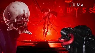 LUNA ABYSS - Explore a Massive Alien Megastructure in this Dark Sci-Fi Horror Bullet Hell FPS!