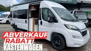 Sommerschlussverkauf - VANTourer 600 D Kastenwagen Wohnmobil | Roomtour und Zubehör