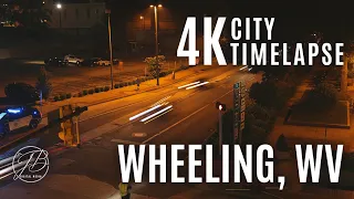 Wheeling, West Virginia in 4K | City Traffic Timelapse