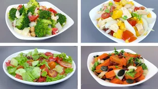 【TOP 8】Healthy Salad Recipes For Weight Loss (SIMPLE SALADS)