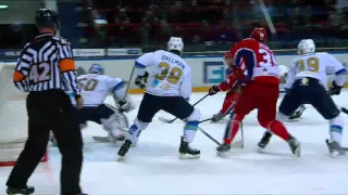 Barys @ CSKA 10/01/2015 / ЦСКА - Барыс 4:3ОТ