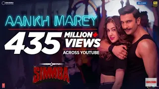 SIMMBA:Aankh Marey | Ranveer Singh, Sara Ali Khan | Tanishk Bagchi, Mika, Neha Kakkar, Kumar Sanu HD