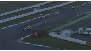 Norris' big crash, ADAC Formel 4 at Hockenheim