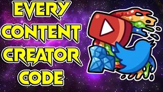 Every Content Creator Code (Doodle World)