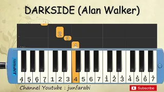 darkside not pianika - alan walker pubg - tutorial belajar pianika