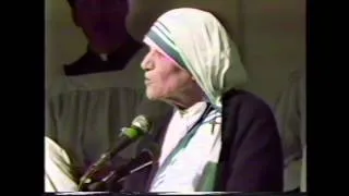 America's Welcome to Mother Teresa June 1986