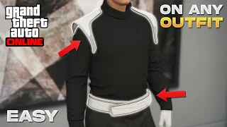 *EASY* Get The Racing Belt And Pads On Any Outfit In GTA 5 Online! (Merge Belt Glitch 1.51)