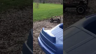 Traxxas xmaxx full send 55mph on water mud and grit