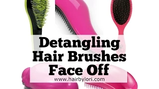 Product Review: Detangling Hair Brushes Face Off