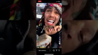 6ix9ine disses King Von, Lil Durk, 600Breezy and more Rappers on IG Live 2/20/21