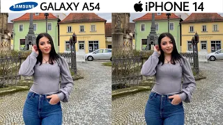 Samsung Galaxy A54 vs iPhone 14 Camera Test