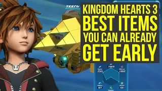 Kingdom Hearts 3 Tips And Tricks - Best Items You Can Already Get Early (KH3 Tips And Tricks)