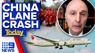 China Eastern flight 5735 displayed 'unusual' flight patterns before plane crash | 9 News Australia