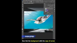 3D pop out hologram effect in photoshop #photoshop #shorts
