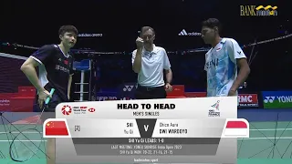 Chico Aura DWI WARDOYO (INA) vs SHI Yu Qi (CHN) | France Open 2024 SEMI FINAL