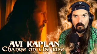 First Time Listening To // Avi Kaplan - Change on the Rise (Reaction)
