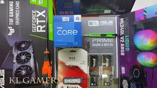 13th Gen intel Core i5 13400F ASUS PRIME B660M-A WiFi D4 ML240L V2 ARGB RTX3070 TUF GAMING PC Build