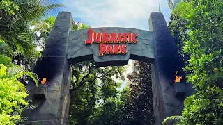Jurassic Park 2022 at Universal Islands of Adventure Orlando | Walking Tour