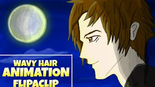 BLOWING HAIR ANIMATION [FLIPACLIP] #animation #anime #notyourtype #rgbucketlist #flipaclip