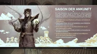 Destiny 2 - Start der Saison der Ankunft