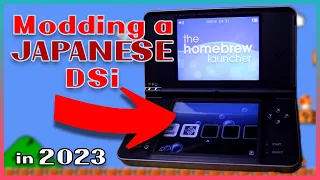Modding the Ultimate Nintendo DSi XL in 2023