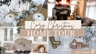 CHRISTMAS HOME TOUR 2022 | COZY CHRISTMAS HOME DECOR | NEUTRAL HOLIDAY DECORATING IDEAS