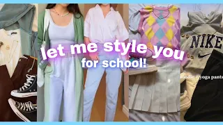 Back to school outfit inspo! ✨ let me style you tiktok compilation