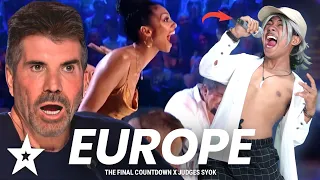 The Judges Were Amazed The Metal Version Of The Final Countdown Song With A Very Extraordinary Sound