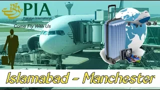 Traveling from Islamabad To Manchester (UK) Vlog | Flight Review | Pakistan International Airlines