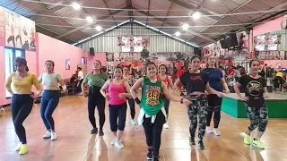 Tiësto & Karol G - Don't Be Shy | dont be shy zumba fitness workout | Bella Vamp Simple Choreography