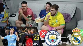 REACCIONANDO AL MANCHESTER CITY 1(3) - (4)1 REAL MADRID | EL REAL MADRID PASA A SEMIFINALES | JoseCC