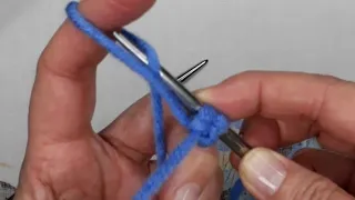 Методы вязания спицами  Восточный способ вязания