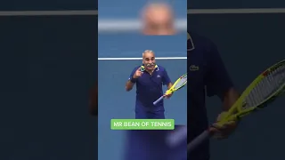 Mansour Bahrami funny moments😅😅#tennis#mansourbahrami#shorts...